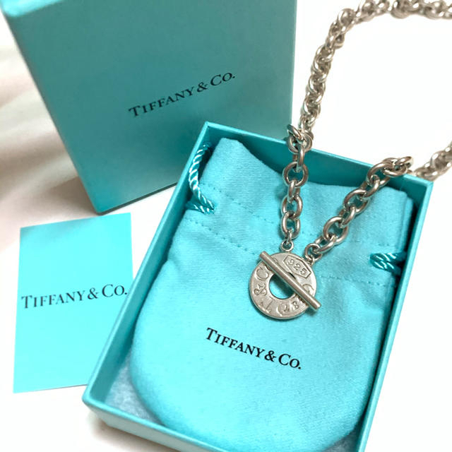 シャネル希少★Tiffany ティファニー サークル トグル ネックレス 925