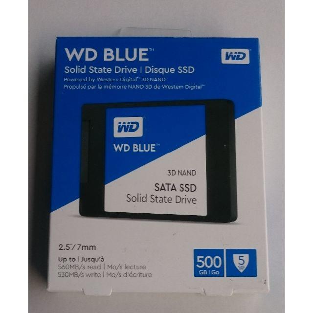スマホ/家電/カメラ新品 WD Blue 3D NAND SATA WDS500G2B0A