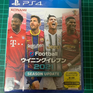 プレイステーション4(PlayStation4)のe football ウイニングイレブン2021 新品未開封(家庭用ゲームソフト)