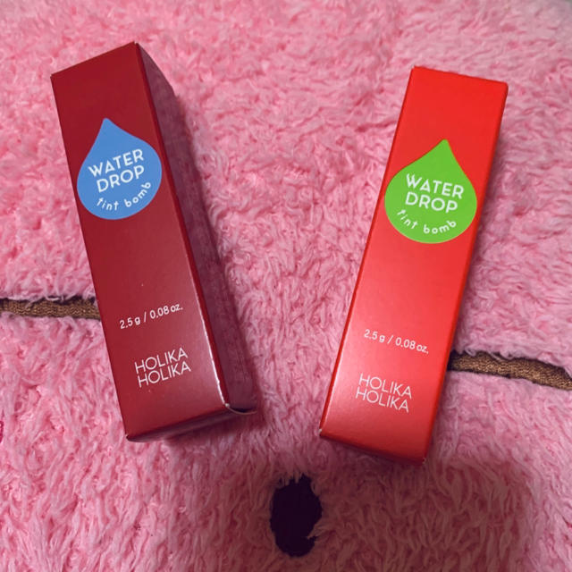 Holika Holika(ホリカホリカ)の水滴ティントバームウォータードロップティント コスメ/美容のベースメイク/化粧品(口紅)の商品写真