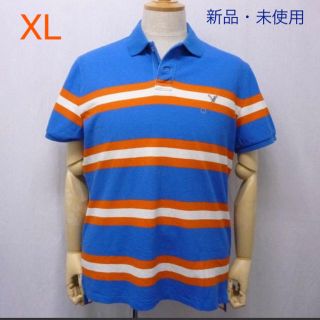 アメリカンイーグル(American Eagle)の新品 American Eagle 半袖ポロシャツ XL(ポロシャツ)