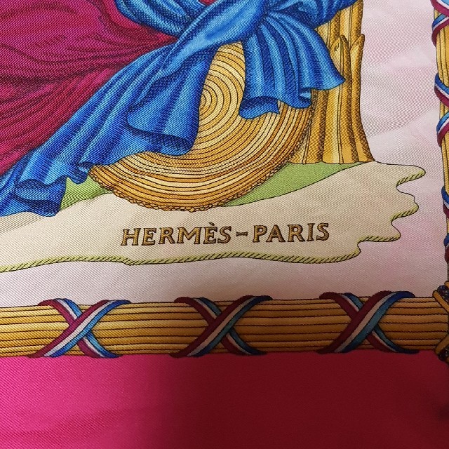 Hermes(エルメス)のエルメスカレ90 スカーフ ハンドメイドのファッション小物(スカーフ)の商品写真