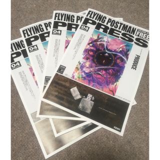 ノギザカフォーティーシックス(乃木坂46)のFLYING POSTMAN PRESS 　4月号 　4部　フライングポストマン(ミュージシャン)