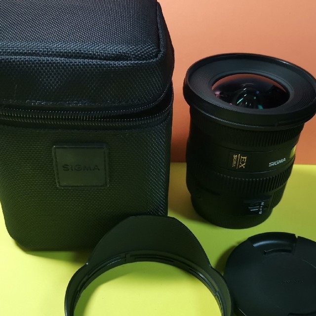 綺麗な中古 SIGMA 超広角ズームレンズ 10-20mm F3.5 EX DC 春先取りの