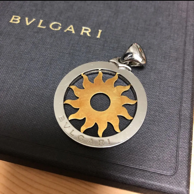 BVLGARI(ブルガリ)のブルガリ　サン　トンド　ペンダント メンズのアクセサリー(ネックレス)の商品写真