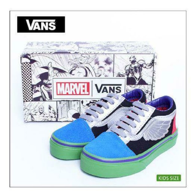 VANS - 気まぐれセール❤️マーベル キャプテンアメリカ コラボ