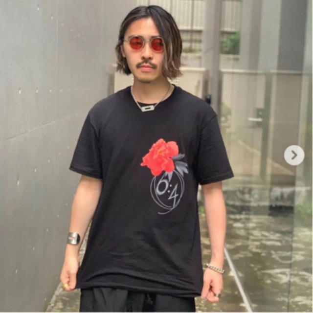 Yohji Yamamoto(ヨウジヤマモト)の【なかむ×S'YTEコラボ】牡丹の花プリントTシャツ メンズのトップス(Tシャツ/カットソー(半袖/袖なし))の商品写真