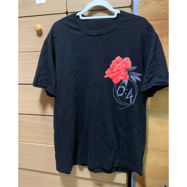 Yohji Yamamoto(ヨウジヤマモト)の【なかむ×S'YTEコラボ】牡丹の花プリントTシャツ メンズのトップス(Tシャツ/カットソー(半袖/袖なし))の商品写真
