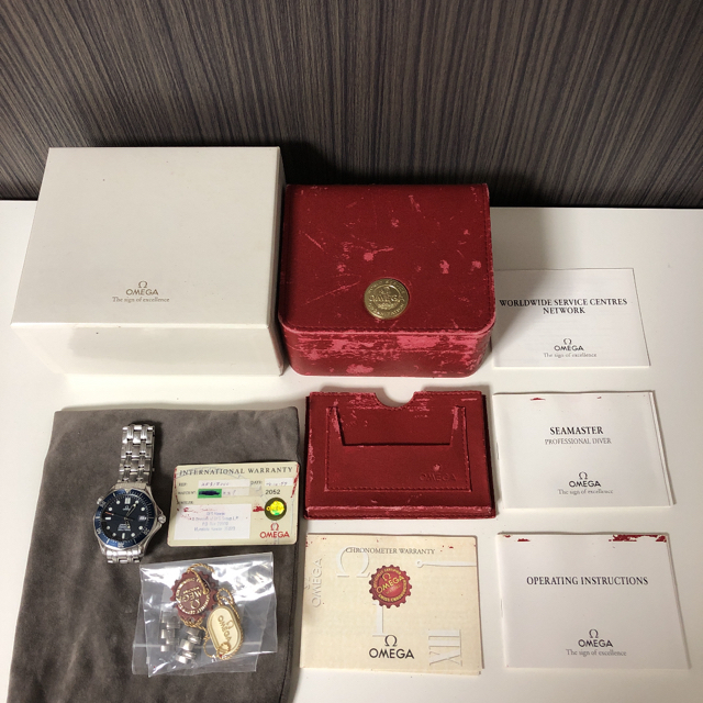 OMEGA(オメガ)の☆nori0227様専用☆ オメガ　Ω   Seamaster  メンズの時計(腕時計(アナログ))の商品写真