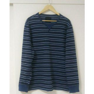 ギャップ(GAP)の送料込‼GAP 長袖ボーダーTシャツ XL(Tシャツ/カットソー(七分/長袖))