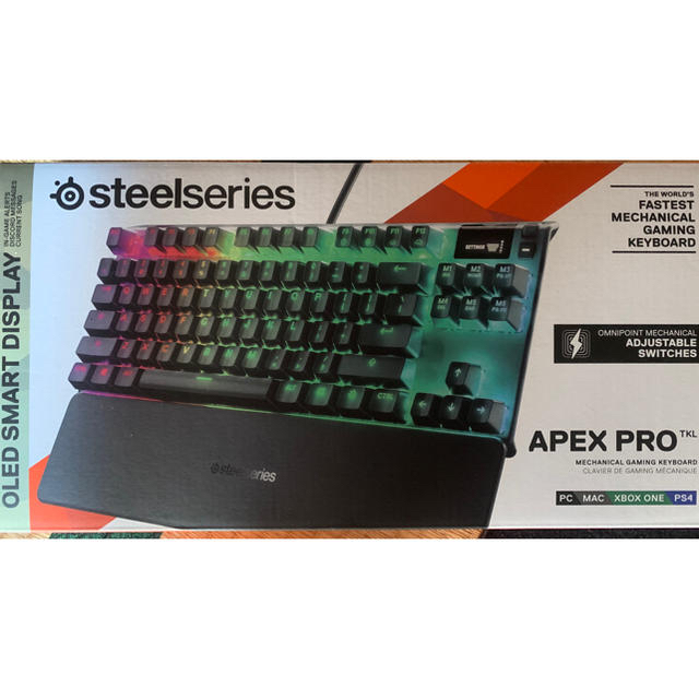 steelseries Apex pro tkl US配列 英語配列PC/タブレット