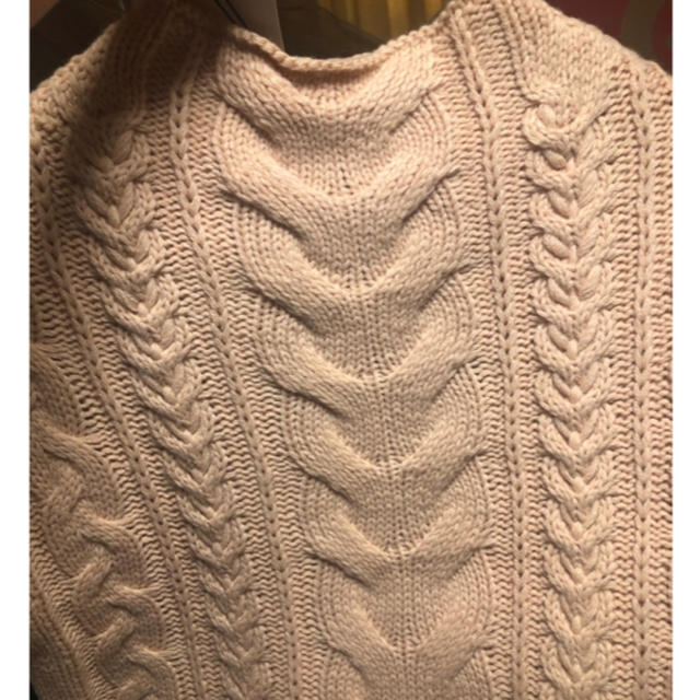 Chesty(チェスティ)のakiki CABLE KNIT /pink レディースのトップス(ニット/セーター)の商品写真