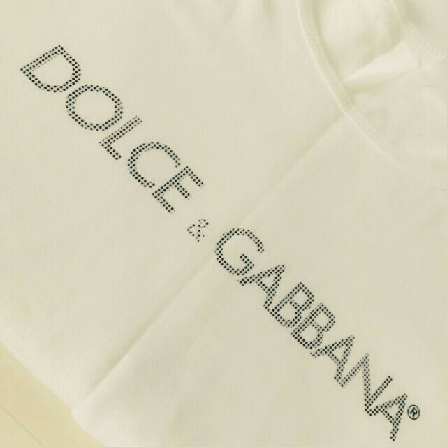 DOLCE&GABBANA(ドルチェアンドガッバーナ)のmii様♡D&G♡白Tシャツ S レディースのトップス(Tシャツ(半袖/袖なし))の商品写真