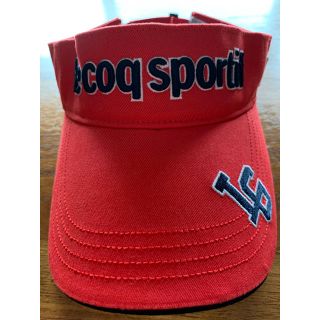 ルコックスポルティフ(le coq sportif)のルコックサンバイザー(ゴルフ)