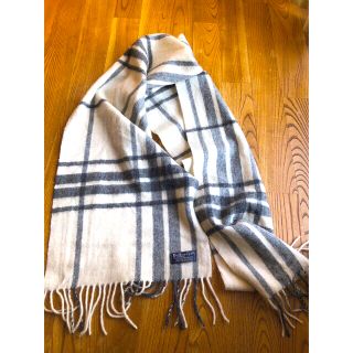 バーバリー(BURBERRY)のChiro様専用【最高級ウール】バーバリーマフラー　モノトーンバイカラー(マフラー/ショール)