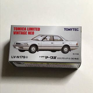 トヨタ(トヨタ)のトヨタ マークII グランデG TLV 白 トミカ リミテッド ヴィンテージネオ(ミニカー)