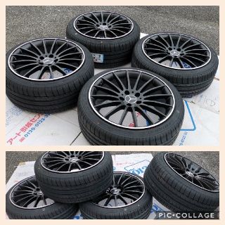 メルセデスベンツ Cクラス W205 19インチ タイヤとホイール付き 4