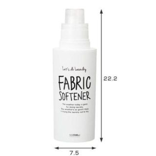 【新品 / 素地のナカジマ】洗濯用品 詰替えボトル 柔軟剤用 500ml(日用品/生活雑貨)