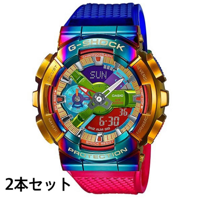 G-SHOCK - カシオ 腕時計 G-SHOCK GM-110RB-2AJF 2本セット