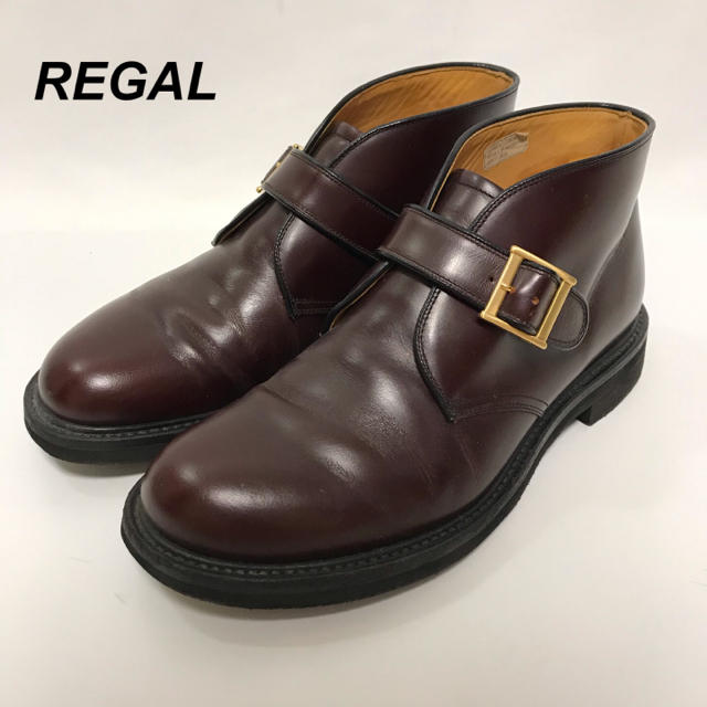 REGAL(リーガル)のREGAL リーガル 革靴 ブーツ　ハイカット　プレーントゥ　メンズ　26cm メンズの靴/シューズ(ドレス/ビジネス)の商品写真