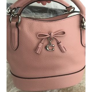 コーチ(COACH)のCOACH コーチ　バスケットレザーバッグ☆新品未使用タグ付き☆(ハンドバッグ)