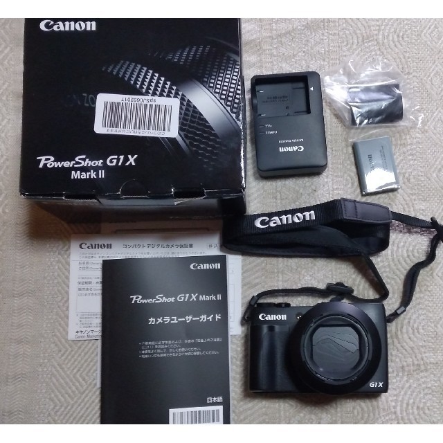 流行 Canon - あおちゃんさん専用　Canon  G1X  MarkⅡ  ほぼ新品 コンパクトデジタルカメラ