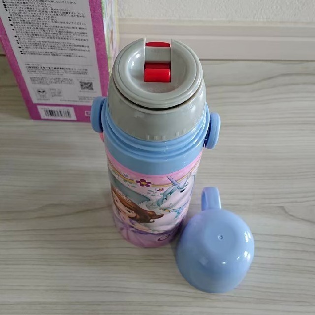 Disney(ディズニー)のラスト❗ ソフィア 新品 超軽量 2wayステンレスボトル 470ml キッズ/ベビー/マタニティの授乳/お食事用品(水筒)の商品写真