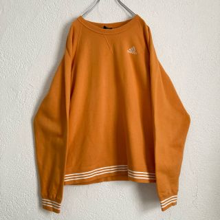 アディダス(adidas)のアディダス ビッグシルエット スウェット ワンポイント L 90s 古着(スウェット)