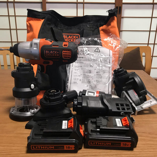 人気急上昇】 ブラックアンドデッカー 18Vリチウム コードレスマルチ