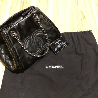 シャネル(CHANEL)のシャネル　シルバーチェーン　アコーディオン　ハンドバッグ(ハンドバッグ)