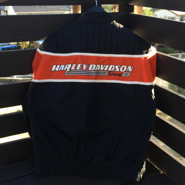 Harley Davidson(ハーレーダビッドソン)の＊LLR様用＊　H-D®︎　レーシングジャケット™️　(初期ビンテージ/米国製) 自動車/バイクのバイク(装備/装具)の商品写真