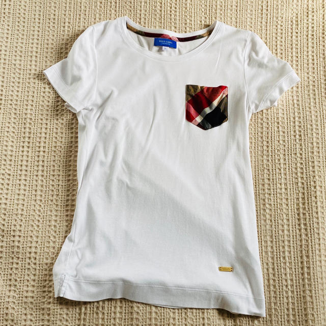 BURBERRY BLUE LABEL(バーバリーブルーレーベル)のクレストブリッジ ブルーレーベル　Tシャツ レディースのトップス(Tシャツ(半袖/袖なし))の商品写真