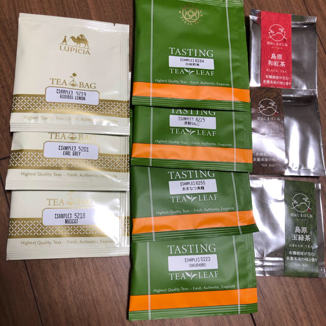 LUPICIA(ルピシア)のルピシア　サンプル&雲仙しまばら茶 食品/飲料/酒の飲料(茶)の商品写真