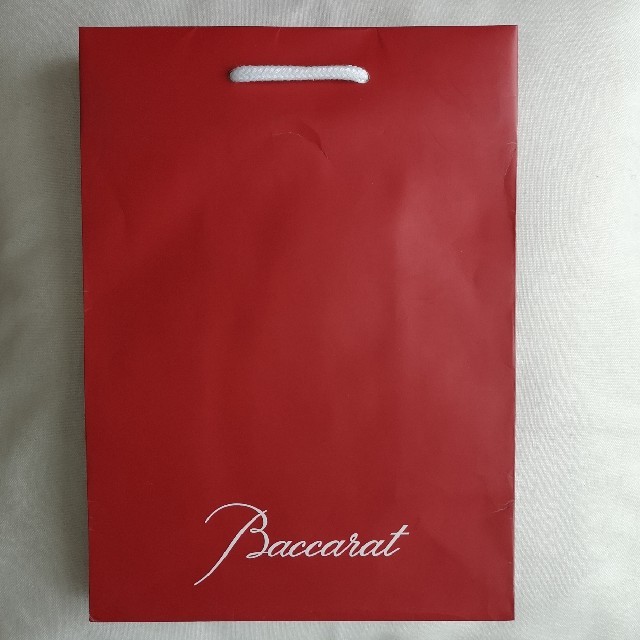Baccarat(バカラ)の🇫🇷Baccarat　バカラ　ショップ袋 レディースのバッグ(ショップ袋)の商品写真