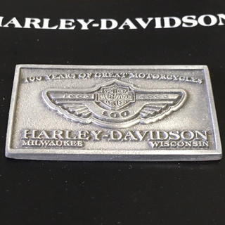 ハーレーダビッドソン(Harley Davidson)のハーレーダビッドソン®︎100周年正規記念アクセサリー　ピンバッジ＊最後の1個＊(バッジ/ピンバッジ)