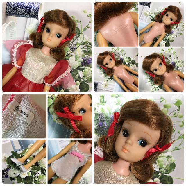 初代リカちゃん ボディ一体式 昭和レトロ-
