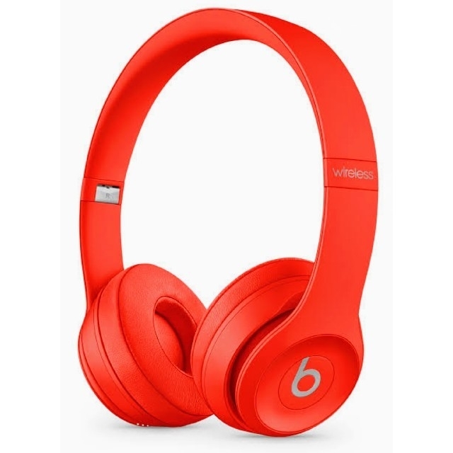 Beats by Dr Dre(ビーツバイドクタードレ)のBeats SOLO3 WIRELESS ヘッドホン RED MP162PA/A スマホ/家電/カメラのオーディオ機器(ヘッドフォン/イヤフォン)の商品写真