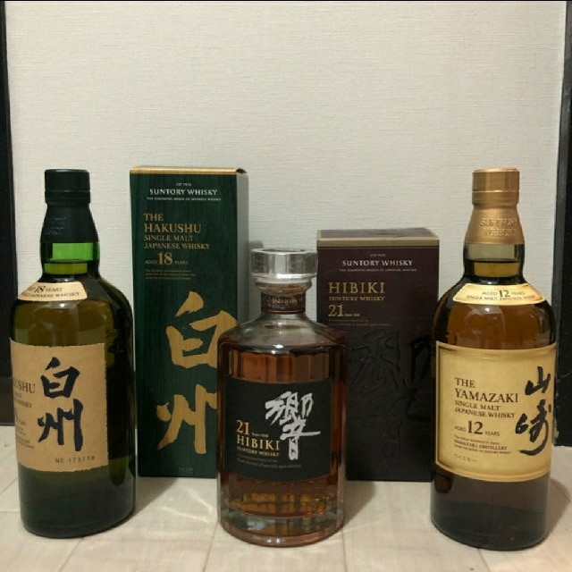 最新品特価】 サントリー 山崎18年 12年 ノンビンテージ 3本セット の通販 by むさんこ's shop｜サントリーならラクマ