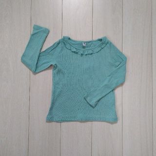 ユニクロ(UNIQLO)のUNIQLO 女児 120cm 長袖 トップス カットソー(Tシャツ/カットソー)