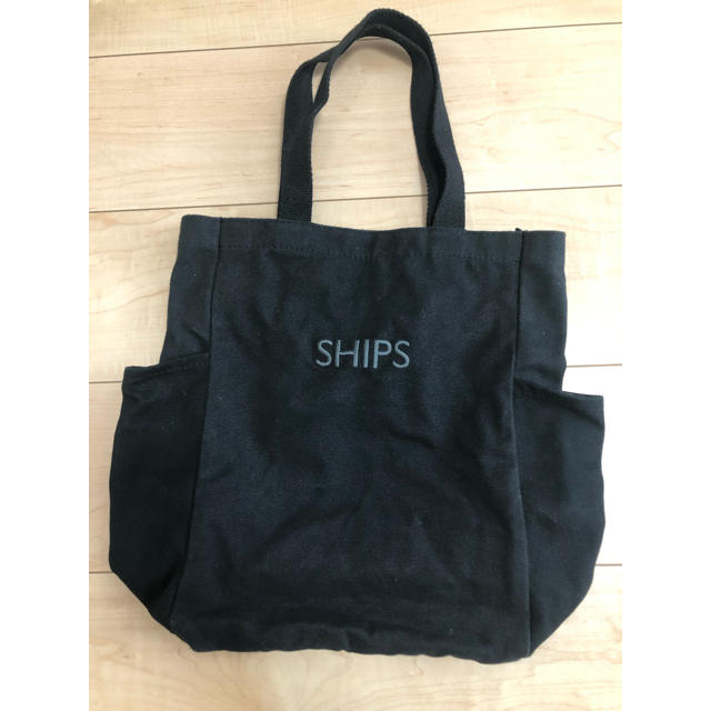 SHIPS(シップス)の■値下げ中■【SHIPS】サイドポケットトートバッグソリッド レディースのバッグ(トートバッグ)の商品写真