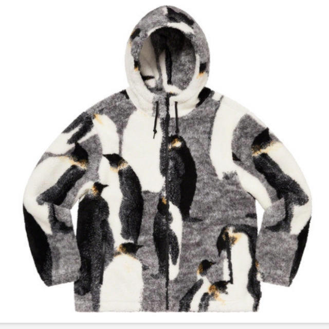 Supreme(シュプリーム)のsupreme penguins hooded fleece jacket  メンズのジャケット/アウター(ブルゾン)の商品写真