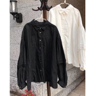 ネストローブ(nest Robe)のnest Robe　ネストローブ　クルーニーレースブラウス(シャツ/ブラウス(長袖/七分))