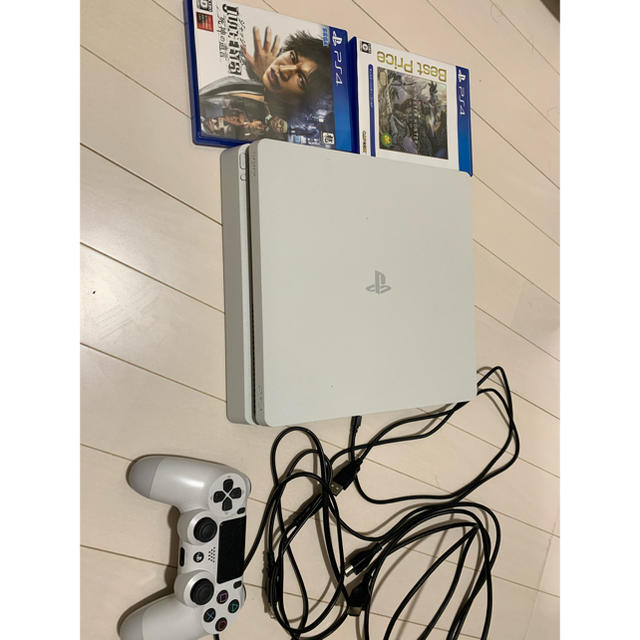 Play Station4 Glacier White 500GB - 家庭用ゲーム機本体