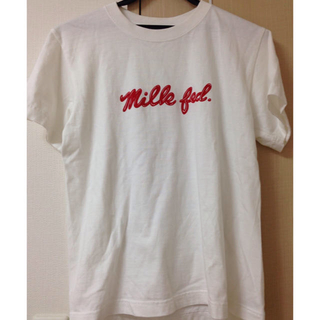 ミルクフェド(MILKFED.)のmilkfedロゴ入りTシャツ(Tシャツ(半袖/袖なし))
