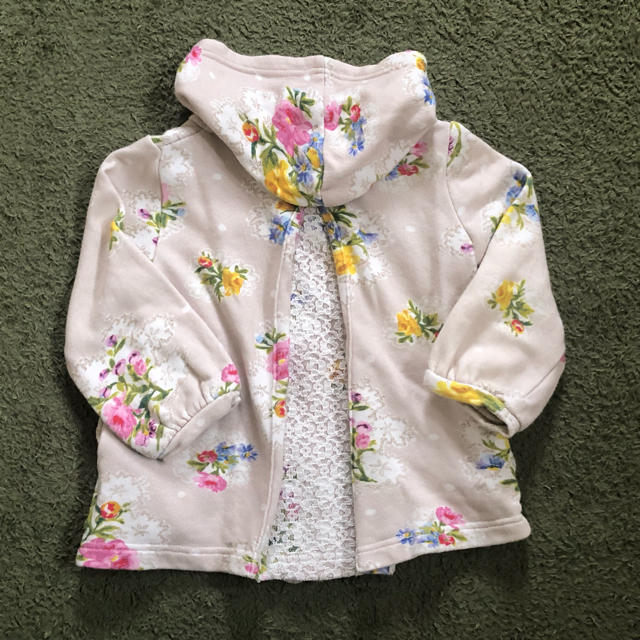 hakka kids(ハッカキッズ)のハッカキッズ　パーカー キッズ/ベビー/マタニティのキッズ服女の子用(90cm~)(ジャケット/上着)の商品写真