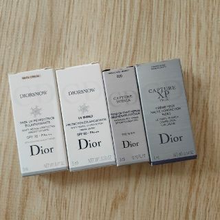 クリスチャンディオール(Christian Dior)のdior　サンプル(サンプル/トライアルキット)