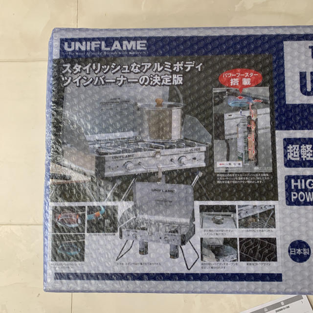 UNIFLAME(ユニフレーム)の★値下げ　新品未開封　ユニフレーム　ツインバーナー　US-1900 スポーツ/アウトドアのアウトドア(ストーブ/コンロ)の商品写真