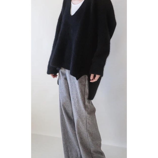 argue MANTECO WOOL MELLOW PANTS GRAY レディースのパンツ(カジュアルパンツ)の商品写真