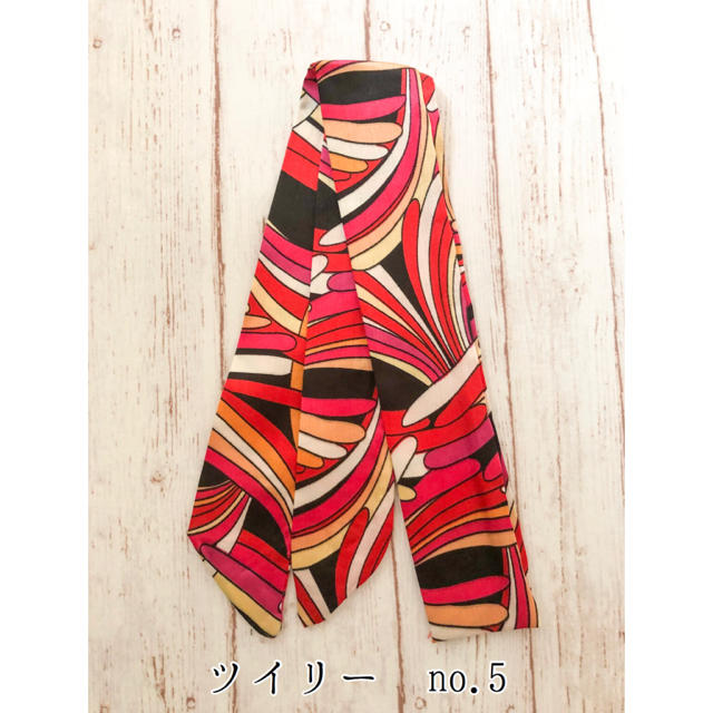 ツイリー no.5×2枚 レディースのファッション小物(バンダナ/スカーフ)の商品写真