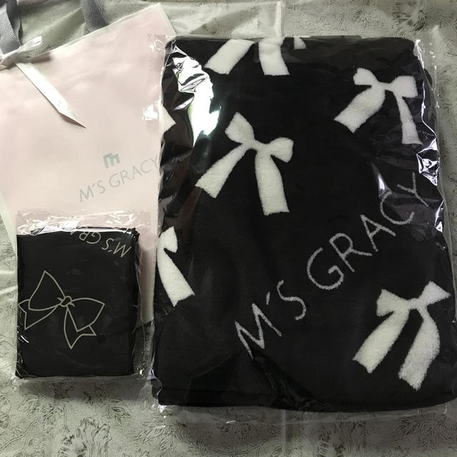 M'S GRACY(エムズグレイシー)のM's GRACY🎀オリジナルエコバッグ&ブランケット レディースのバッグ(エコバッグ)の商品写真